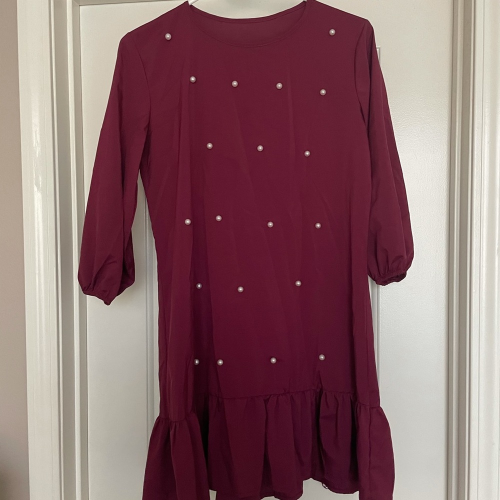 Shein red dress!
